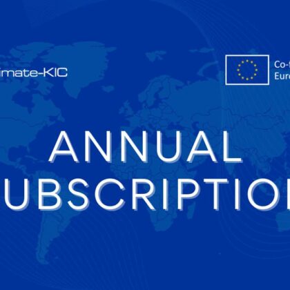 Annual plan – Climate-KIC Community subscription