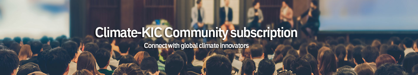 Climate-KIC Community subscription