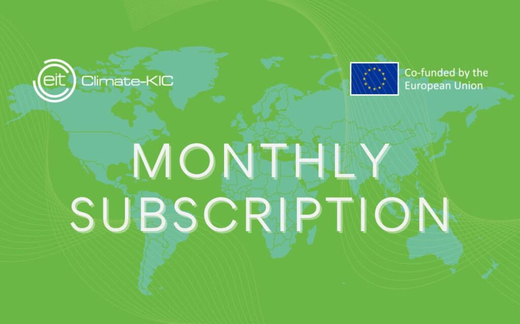 Monthly plan – Climate-KIC Community subscription