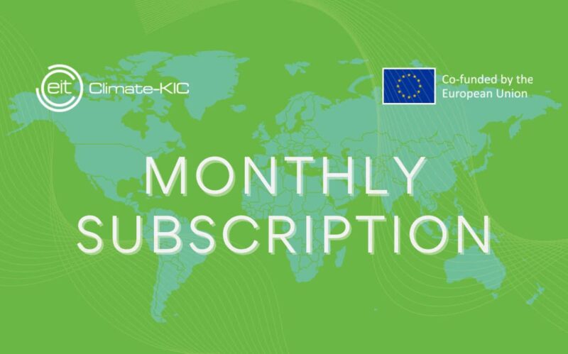 Monthly plan – Climate-KIC Community subscription